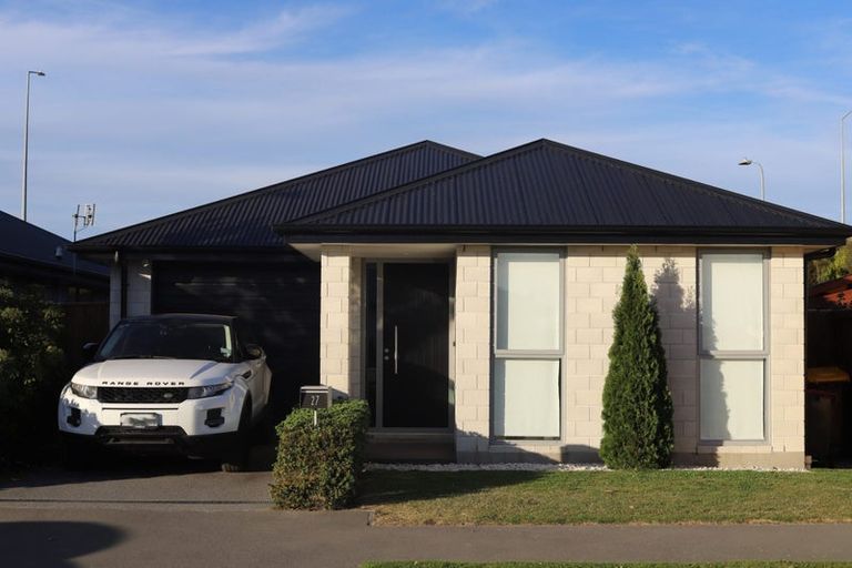 Photo of property in 27 George West Square West, Wigram, Christchurch, 8025