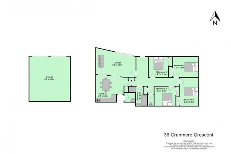 Photo of property in 36 Cranmere Crescent, Mangere East, Auckland, 2024