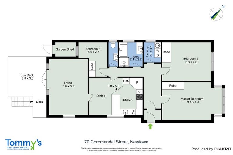 Photo of property in 70 Coromandel Street, Newtown, Wellington, 6021