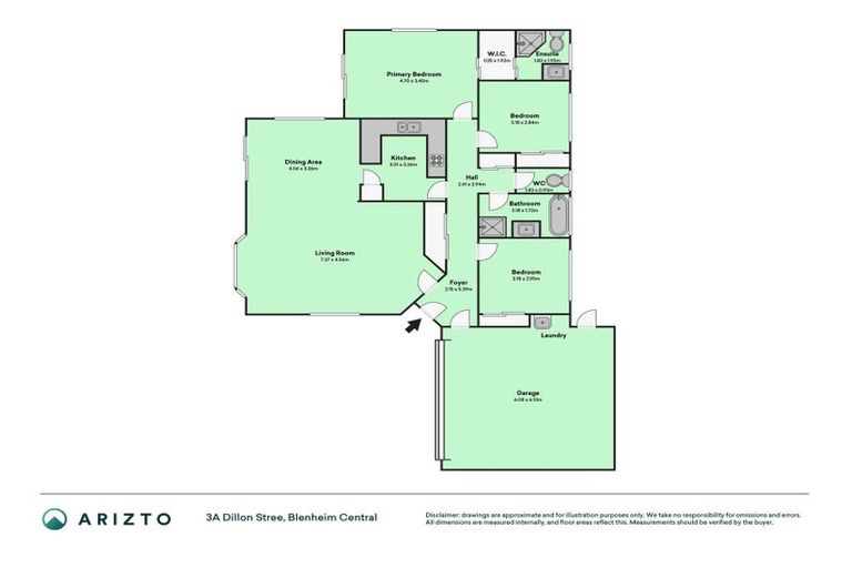 Photo of property in 3a Dillon Street, Blenheim, 7201