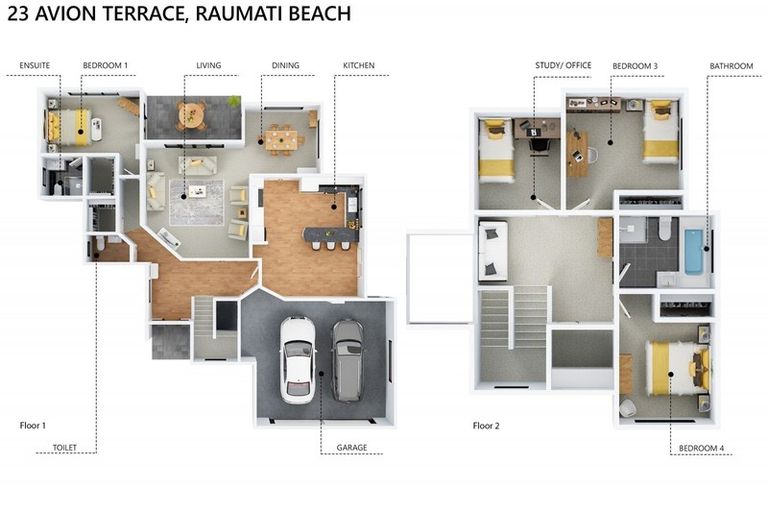 Photo of property in 23 Avion Terrace, Raumati Beach, Paraparaumu, 5032