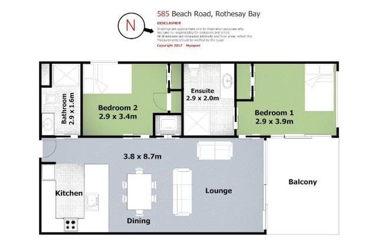 Photo of property in 6/585g Beach Road, Rothesay Bay, Auckland, 0630