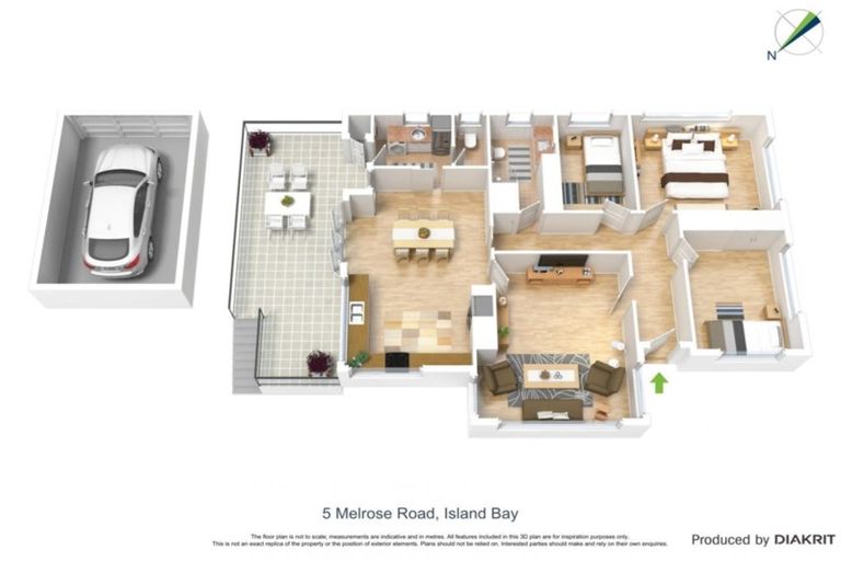 Photo of property in 5 Melrose Road, Island Bay, Wellington, 6023