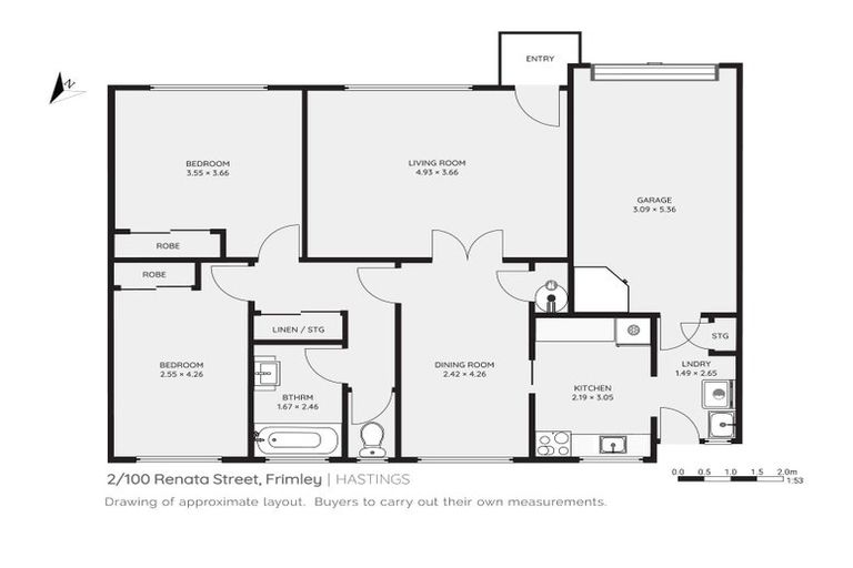 Photo of property in 2/100 Renata Street, Frimley, Hastings, 4120