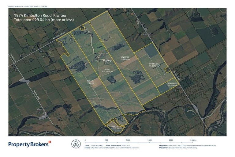 Photo of property in 1968 Kimbolton Road, Kiwitea, Feilding, 4777