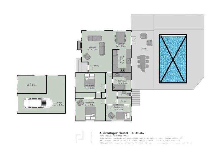 Photo of property in 6 Grainger Road, Te Atatu South, Auckland, 0610