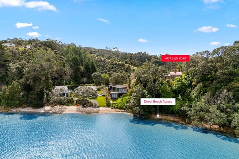 Photo of property in 417 Leigh Road, Whangateau, 0985