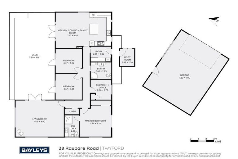 Photo of property in 39 Raupare Road, Twyford, Hastings, 4175