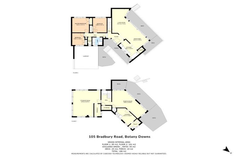 Photo of property in 105 Bradbury Road, Botany Downs, Auckland, 2010