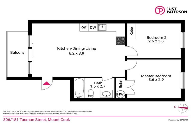 Photo of property in Detroit Apartments, 306/181 Tasman Street, Mount Cook, Wellington, 6021