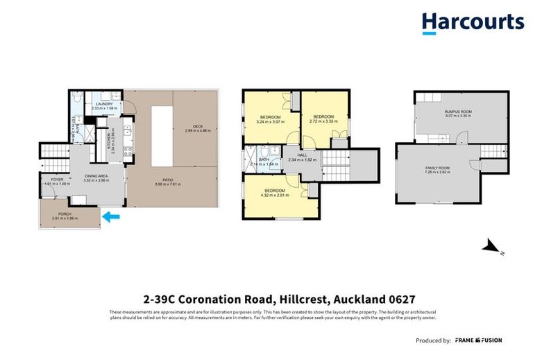 Photo of property in 2/39c Coronation Road, Hillcrest, Auckland, 0627