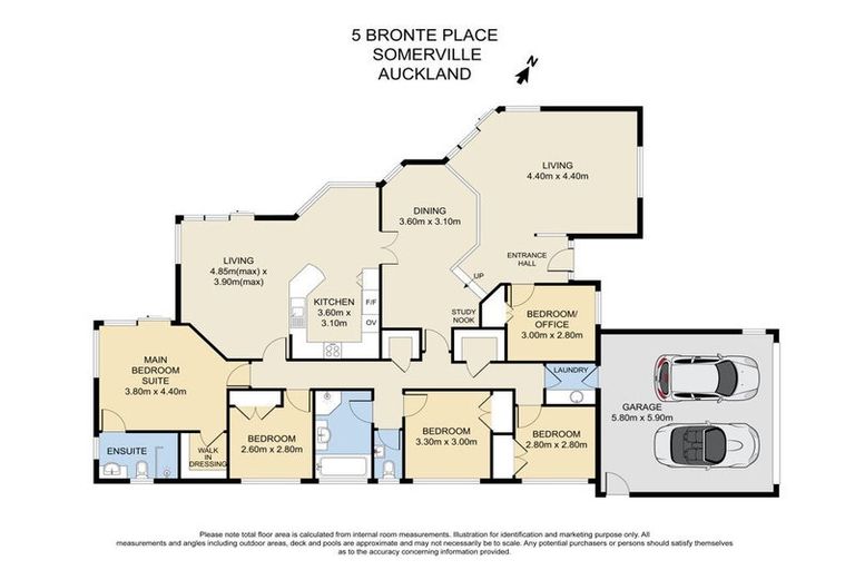 Photo of property in 5 Bronte Place, Somerville, Auckland, 2014