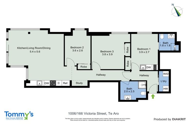 Photo of property in Vsp South, 1006/166 Victoria Street, Te Aro, Wellington, 6011