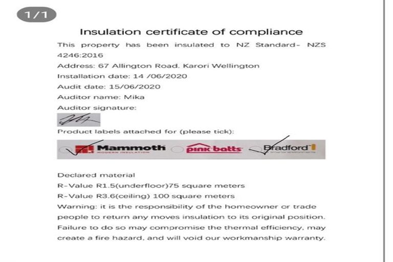 Photo of property in 67 Allington Road, Karori, Wellington, 6012