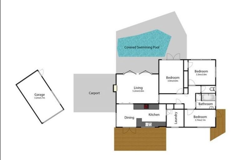 Photo of property in 84a Thornton Road, Cambridge, 3434