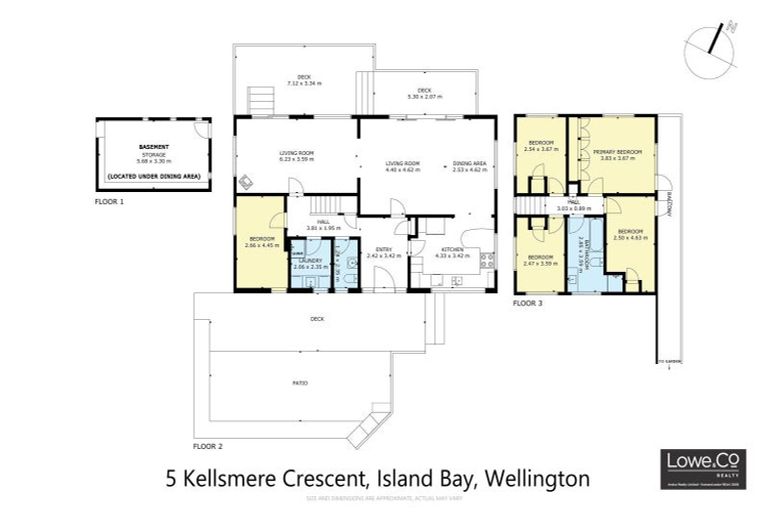 Photo of property in 5 Kellsmere Crescent, Island Bay, Wellington, 6023