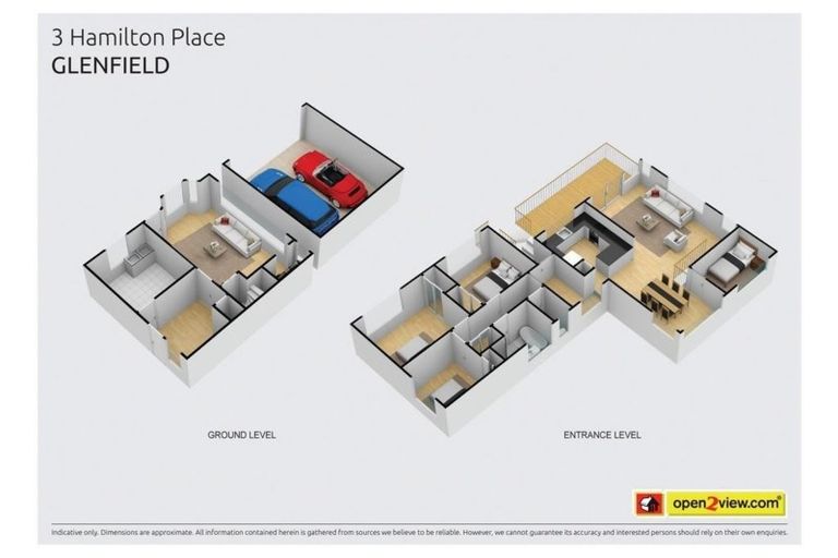 Photo of property in 3 Hamilton Place, Glenfield, Auckland, 0629