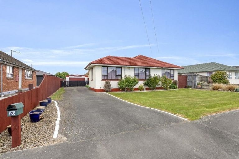Photo of property in 26 Fenchurch Street, Northcote, Christchurch, 8052