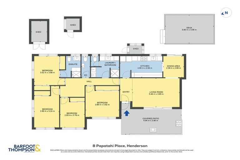 Photo of property in 8 Papatahi Place, Henderson, Auckland, 0610