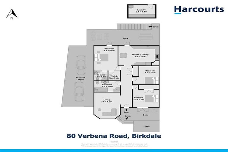 Photo of property in 80 Verbena Road, Birkdale, Auckland, 0626