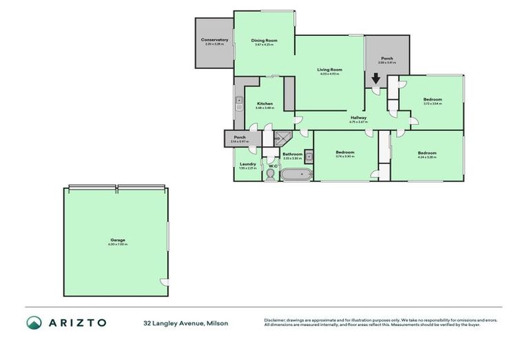 Photo of property in 32 Langley Avenue, Milson, Palmerston North, 4414