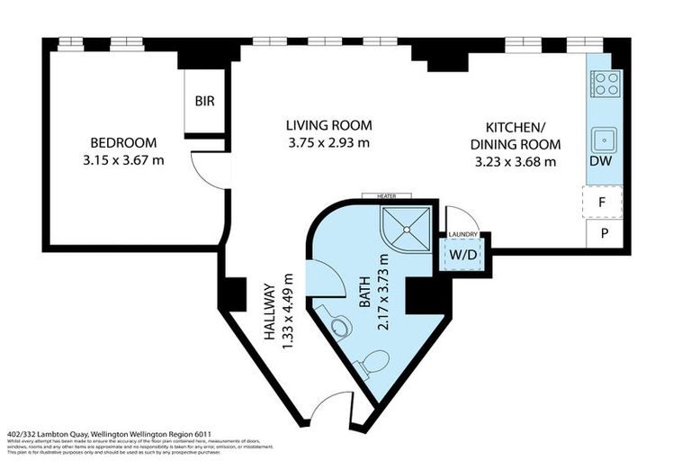 Photo of property in The Quay, 4/332a2 Lambton Quay, Wellington Central, Wellington, 6011