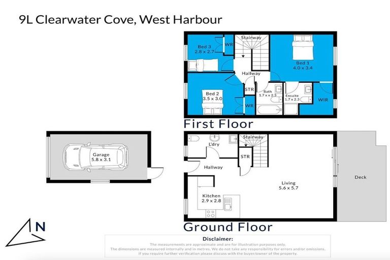 Photo of property in 9l Clearwater Cove, West Harbour, Auckland, 0618