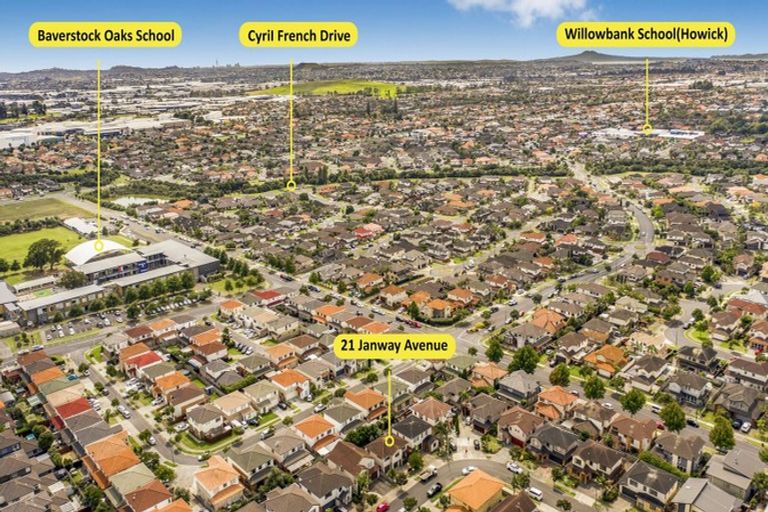 Photo of property in 21 Janway Avenue, Flat Bush, Auckland, 2016