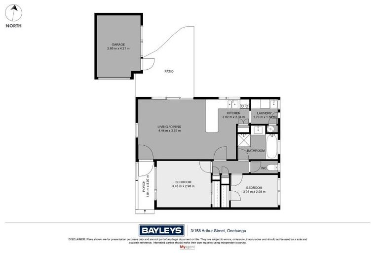 Photo of property in 3/158 Arthur Street, Onehunga, Auckland, 1061