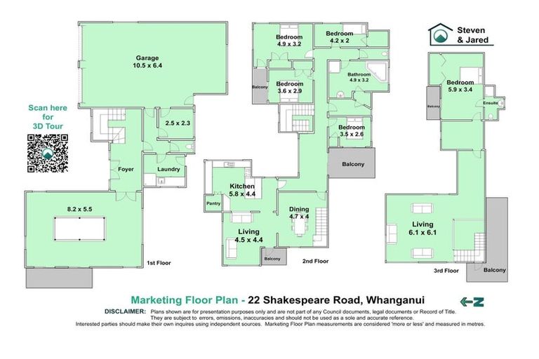 Photo of property in 22 Shakespeare Road, Bastia Hill, Whanganui, 4500