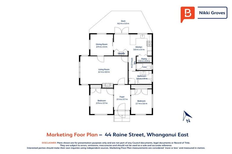 Photo of property in 44 Raine Street, Whanganui East, Whanganui, 4500