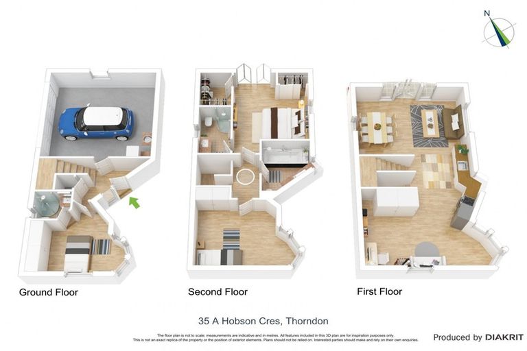 Photo of property in 35a Hobson Crescent, Thorndon, Wellington, 6011