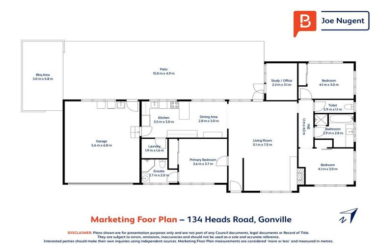 Photo of property in 134 Heads Road, Gonville, Whanganui, 4501