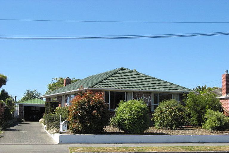Photo of property in 93 Kendal Avenue, Burnside, Christchurch, 8053