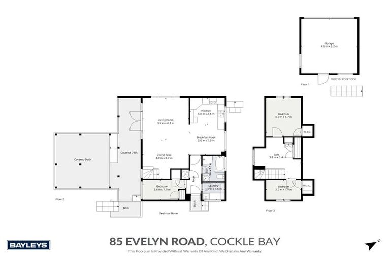 Photo of property in 85 Evelyn Road, Cockle Bay, Auckland, 2014