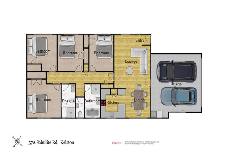 Photo of property in 57a Sabulite Road, Kelston, Auckland, 0602