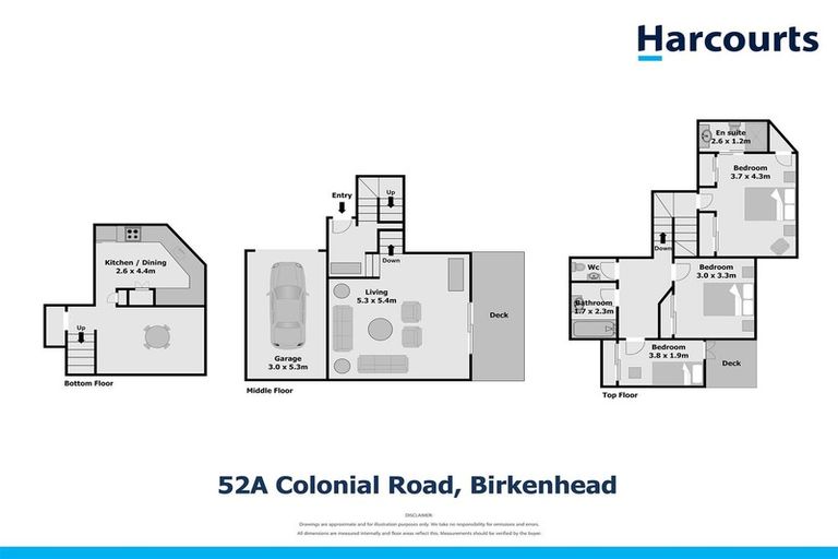 Photo of property in 52a Colonial Road, Birkenhead, Auckland, 0626