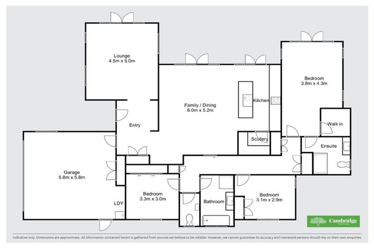 Photo of property in 32 West Thompson Street, Leamington, Cambridge, 3432