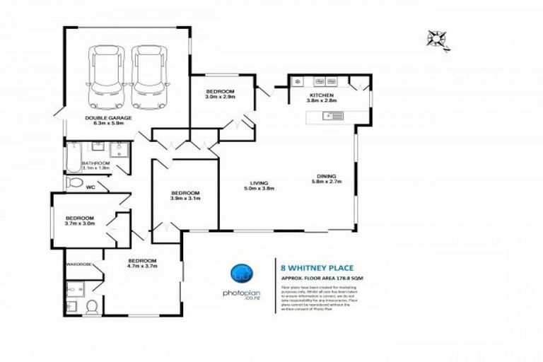 Photo of property in 8 Whitney Place, Rototuna North, Hamilton, 3210