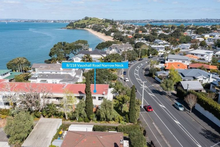 Photo of property in 8/118 Vauxhall Road, Narrow Neck, Auckland, 0624