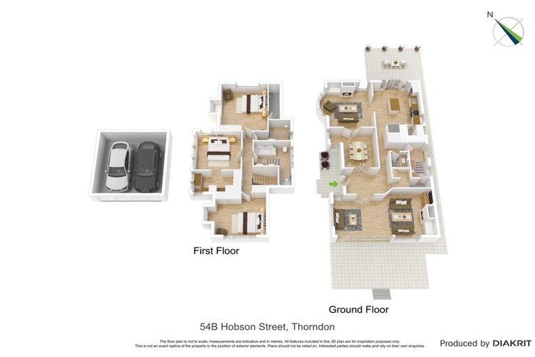 Photo of property in 54b Hobson Street, Thorndon, Wellington, 6011