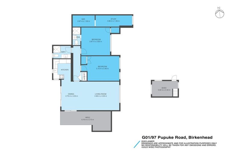 Photo of property in 201/97 Pupuke Road, Northcote, Auckland, 0627