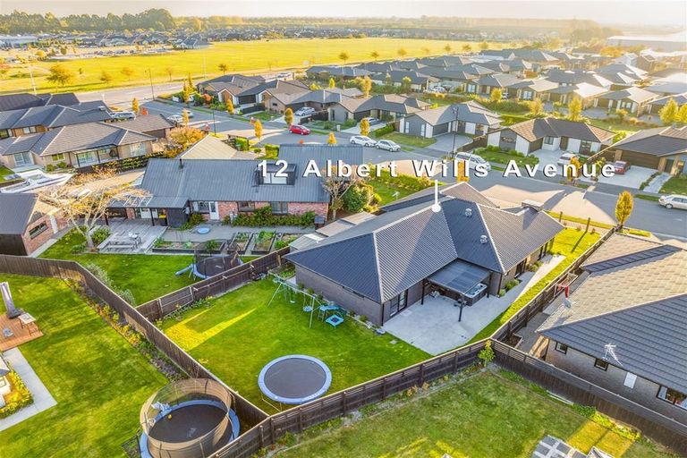 Photo of property in 12 Albert Wills Avenue, Halswell, Christchurch, 8025