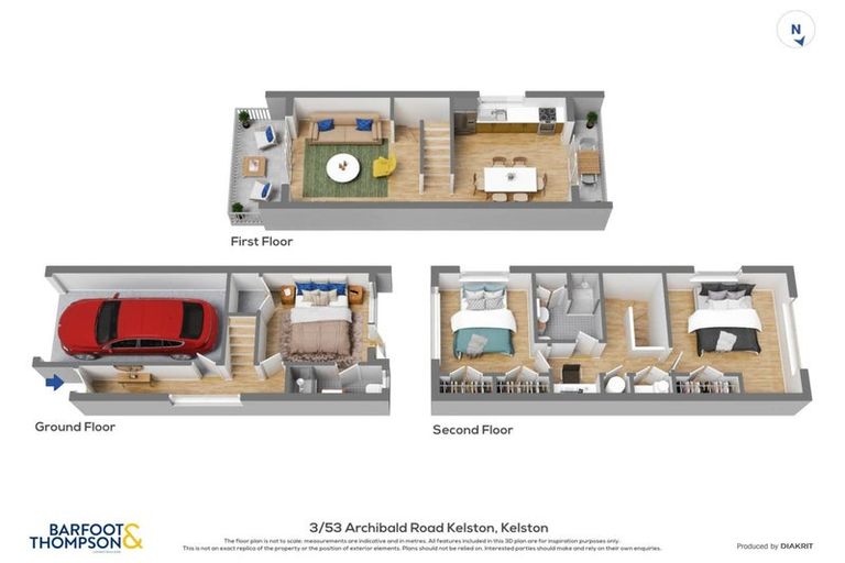 Photo of property in 2/53 Archibald Road, Kelston, Auckland, 0602