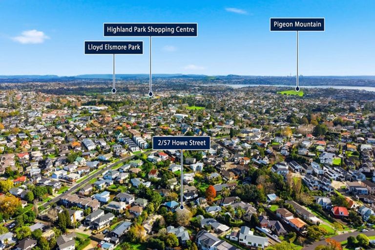 Photo of property in 2/57 Howe Street, Howick, Auckland, 2014
