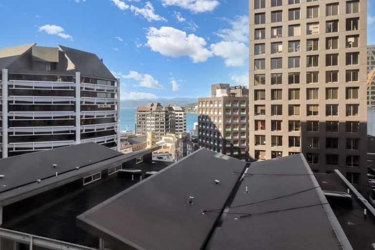 Photo of property in Orange Apartments/victoria Centr, 701/169 The Terrace, Wellington Central, Wellington, 6011