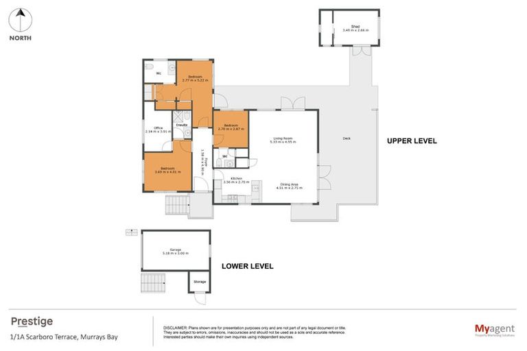 Photo of property in 1/1a Scarboro Terrace, Murrays Bay, Auckland, 0630