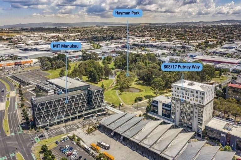Photo of property in Twin Towers, 808/17 Putney Way, Manukau, Auckland, 2104