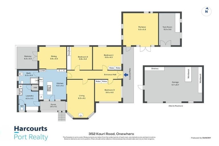 Photo of property in 352 Kauri Road, Onewhero, 2697