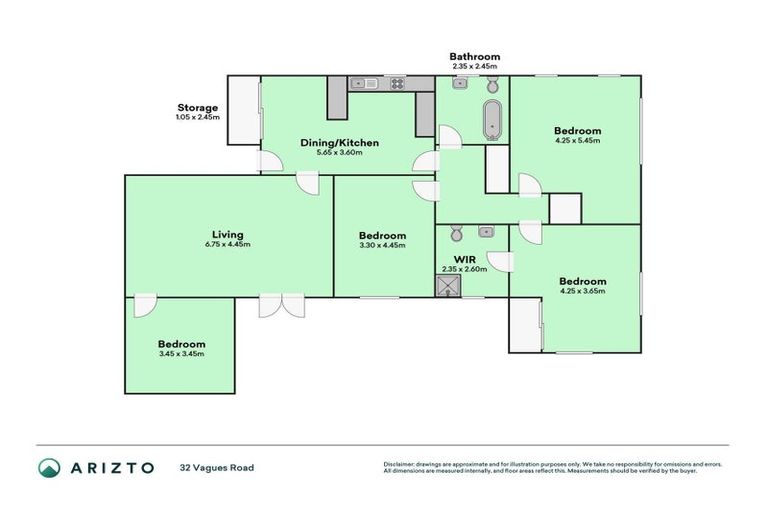 Photo of property in 32 Vagues Road, Northcote, Christchurch, 8052